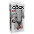 King Cock Strap-on 10 - Hollow, Attachable Dildo (25cm) 