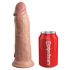 King Cock Elite Deluxe - prisegamas dildo rinkinys 