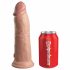 King Cock Elite Deluxe - prisegamas dildo rinkinys 