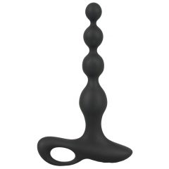   Black Velvet – įkraunamas, vandeniui atsparus, karoliukų analinis vibratorius (juodas)