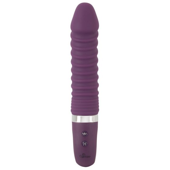 SMILE Soft - įkraunamas, šildomas vibratorius (purpurinis)