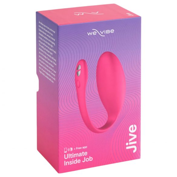 We-Vibe Jive - įkraunamas, išmanus vibruojantis kiaušinėlis (rožinis)