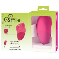   SMILE Pulsuojantis Prisilietimas - įkraunamas, pulsuojantis klitorio vibratorius (rožinis)