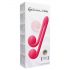 Snail Vibe Duo - akumuliatorinis, 3in1 stimuliacijos vibratorius (rožinis) 