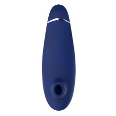   Womanizer Premium 2 - akumuliatorinis, orobangos klitorio stimuliatorius (mėlynas)
