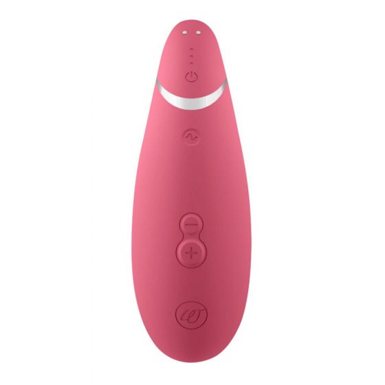 Womanizer Premium 2 - įkraunamas, atsparus vandeniui klitorio stimuliatorius (rožinis)