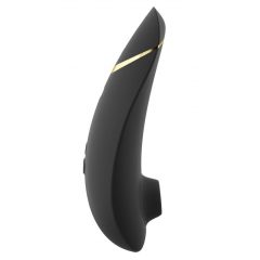   Womanizer Premium 2 - akumuliatorinis, oro bangų klitorio stimuliatorius (juodas)