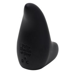   Penkiasdešimt pilkų atspalvių Sensation Finger - pirštų vibratorius (juodas)