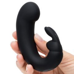   Penkiasdešimt pilkų atspalvių Sensation - klitorių stimuliatorius su vibratoriumi (juoda)