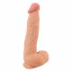 „Natute odos dildo - 25 cm (natūralus)“