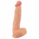 „Natute odos dildo - 25 cm (natūralus)“