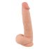 „Natute odos dildo - 25 cm (natūralus)“