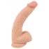 „Natute odos dildo - 25 cm (natūralus)“