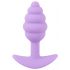 Cuties Mini Butt Plug - silikoninis analinis kaištis - violetinis (2,8cm) 