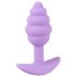 Cuties Mini Butt Plug - silikoninis analinis kaištis - violetinis (2,8cm) 