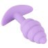 Cuties Mini Butt Plug - silikoninis analinis kaištis - violetinis (2,8cm) 