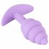 Cuties Mini Butt Plug - silikoninis analinis kaištis - violetinis (2,8cm) 