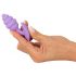 Cuties Mini Butt Plug - silikoninis analinis kaištis - violetinis (2,8cm) 