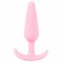 Cuties Mini Analinis Kaištis - silikoninis analinis dildo - rožinis (2,1 cm) 