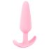 Cuties Mini Analinis Kaištis - silikoninis analinis dildo - rožinis (2,1 cm) 