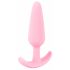 Cuties Mini Analinis Kaištis - silikoninis analinis dildo - rožinis (2,1 cm) 