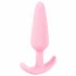 Cuties Mini Analinis Kaištis - silikoninis analinis dildo - rožinis (2,1 cm) 