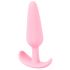 Cuties Mini Analinis Kaištis - silikoninis analinis dildo - rožinis (2,1 cm) 