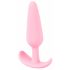 Cuties Mini Analinis Kaištis - silikoninis analinis dildo - rožinis (2,1 cm) 