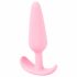 Cuties Mini Analinis Kaištis - silikoninis analinis dildo - rožinis (2,1 cm) 