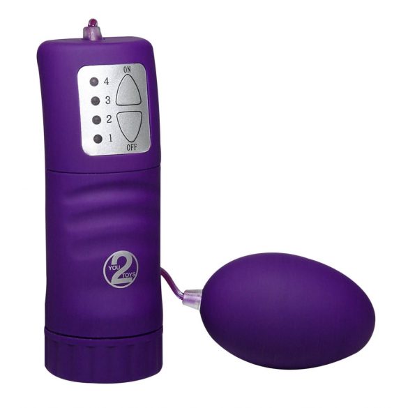 You2Toys - Velvet violetinė vibro kiaušinis - aksominis 