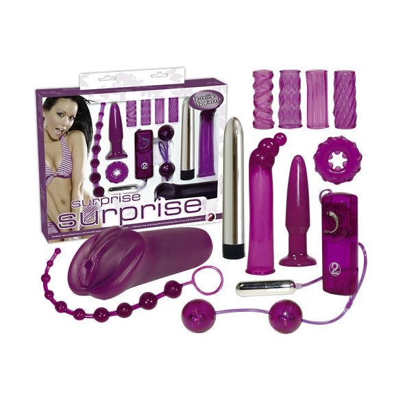 You2Toys - Erotinės staigmenos - vibratorinis rinkinys (12 dalių) 