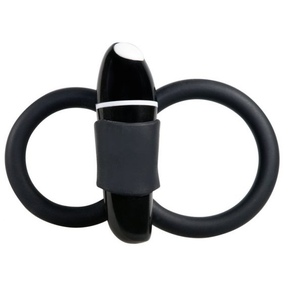 SMILE Skill - vibracinis penio ir sėklidžių žiedas (juodas)