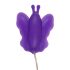 Flirpsintis Drugelis - silikoninis intymus vibratorius (violetinis)