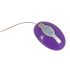 Flirpsintis Drugelis - silikoninis intymus vibratorius (violetinis)