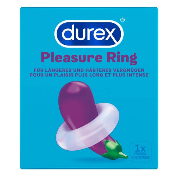 Durex Mėgėjimo Žiedas - penio žiedas (permatomas) 