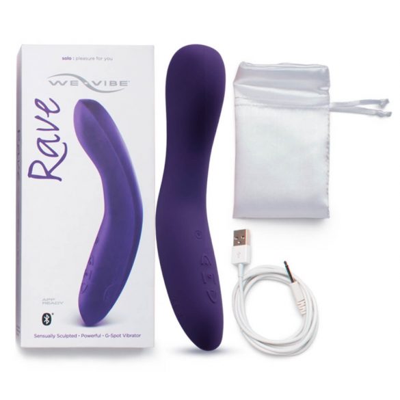 We-Vibe Rave - Išmanusis įkraunamas G-taško vibratorius (violetinis) 