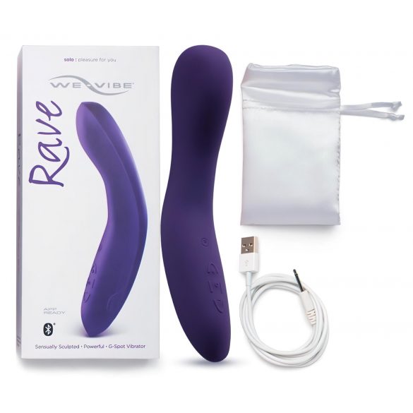 We-Vibe Rave - Išmanusis įkraunamas G-taško vibratorius (violetinis)