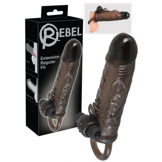 Rebel Regular - vibruojantis penio mova (19 cm)