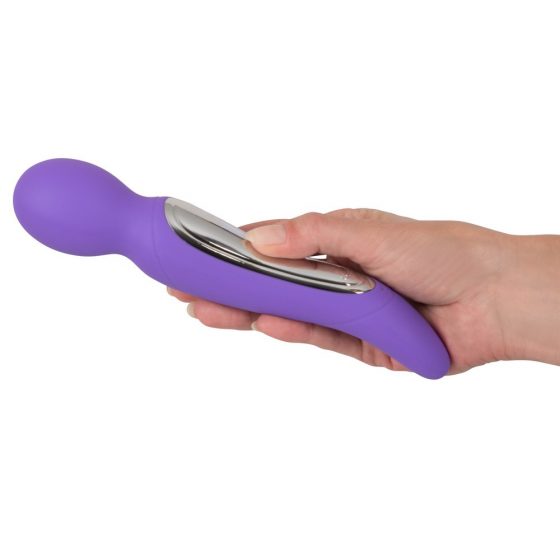 SMILE Wand - Dvigubas variklio masažuoklis vibratorius (violetinė)