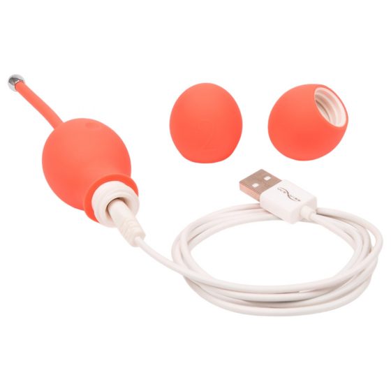 We-Vibe Bloom - vibraciniai kamuoliai su keičiama svoriais (oranžiniai)