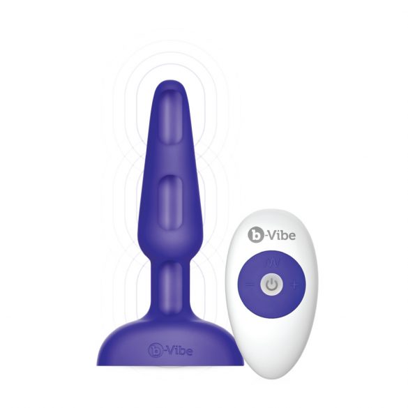 b-Vibe trio - 3 variklių analinis vibratoriumi (violetinė) 