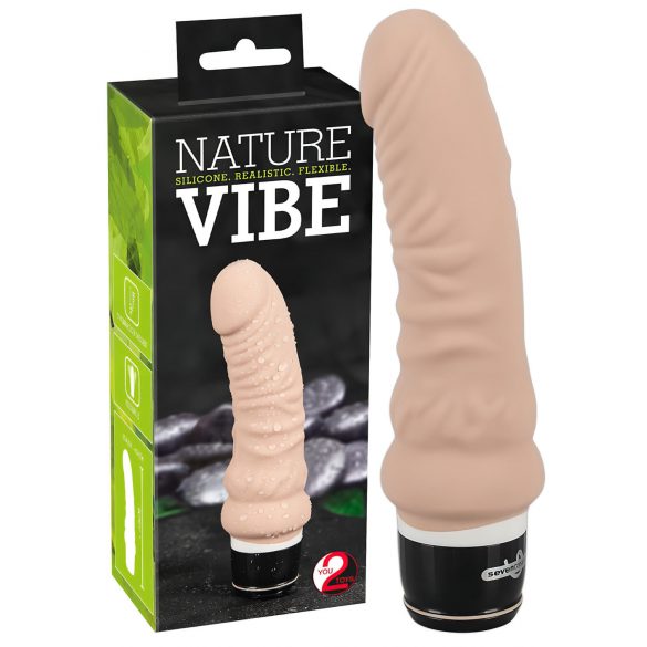 You2Toys - Nature Vibe - silikoninis vibratorius (natūralus) 