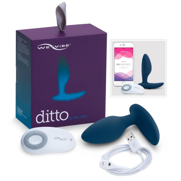 We-Vibe Ditto - įkraunamas analinis vibratorius (turkio spalvos) 