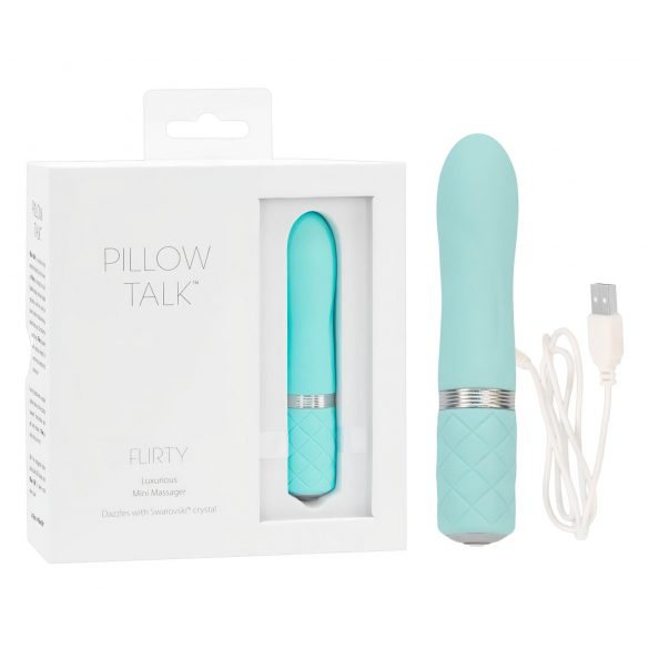 Pillow Talk Flirty - įkraunamas mėgstamiaus klitorinis žaislas (turkio)