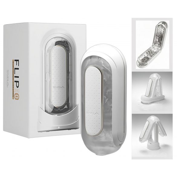 TENGA Flip Zero - vibracinis masturbatorius (baltas) 