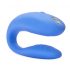 We-Vibe Match - atsparus vandeniui, įkraunamas porų vibratorius (mėlynas)