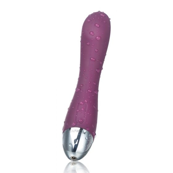 Svakom Amy - įkraunamas G-taško vibratorius (purpurinis)