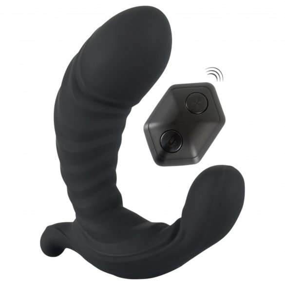 You2Toys - Remote Controlled Inflatable Vibrator (Black) 