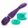 We-Vibe Wand - įkraunamas, išmanus masažuoklis-vibratorius (purpurinis)