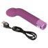 You2Toys Elegant G-spot - atsparus vandeniui G-taško vibratorius (violetinis)